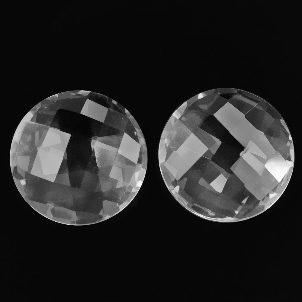 CRYSTAL BRIOLETTE ROUND 22MM 21.57 Cts.