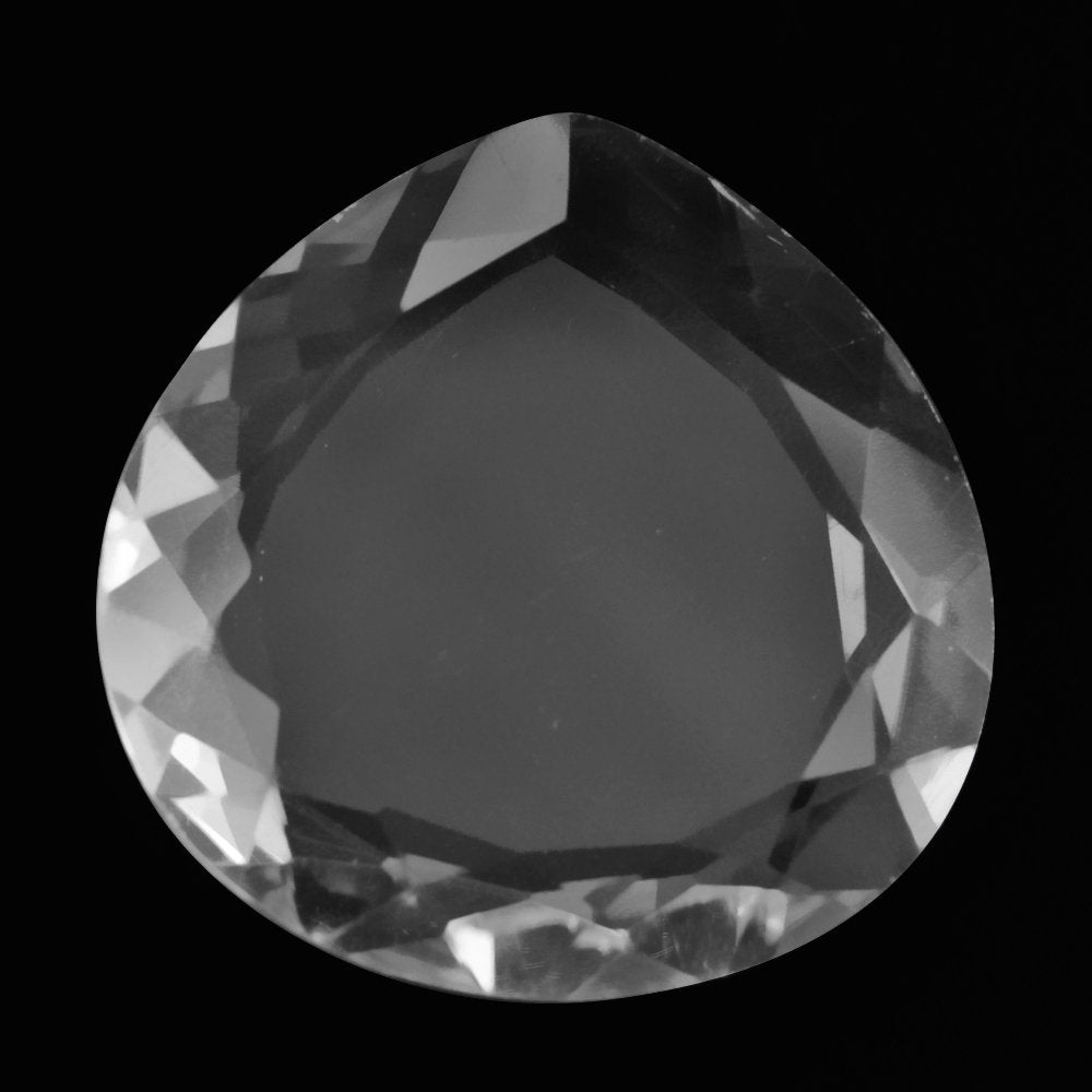 CRYSTAL BOTH SIDE TABLE CUT PEAR 22MM 16.41 Cts.