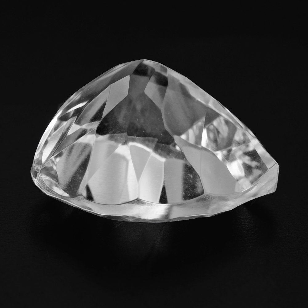 CRYSTAL CONCAVE CUT HEARTS (DES#79) 12MM 5.80 Cts.