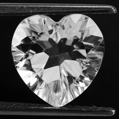 CRYSTAL CONCAVE CUT HEARTS (DES#79) 12MM 5.80 Cts.