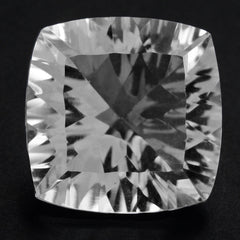 CRYSTAL CONCAVE CUT CUSHION (DES#72) 12MM 6.35 Cts.