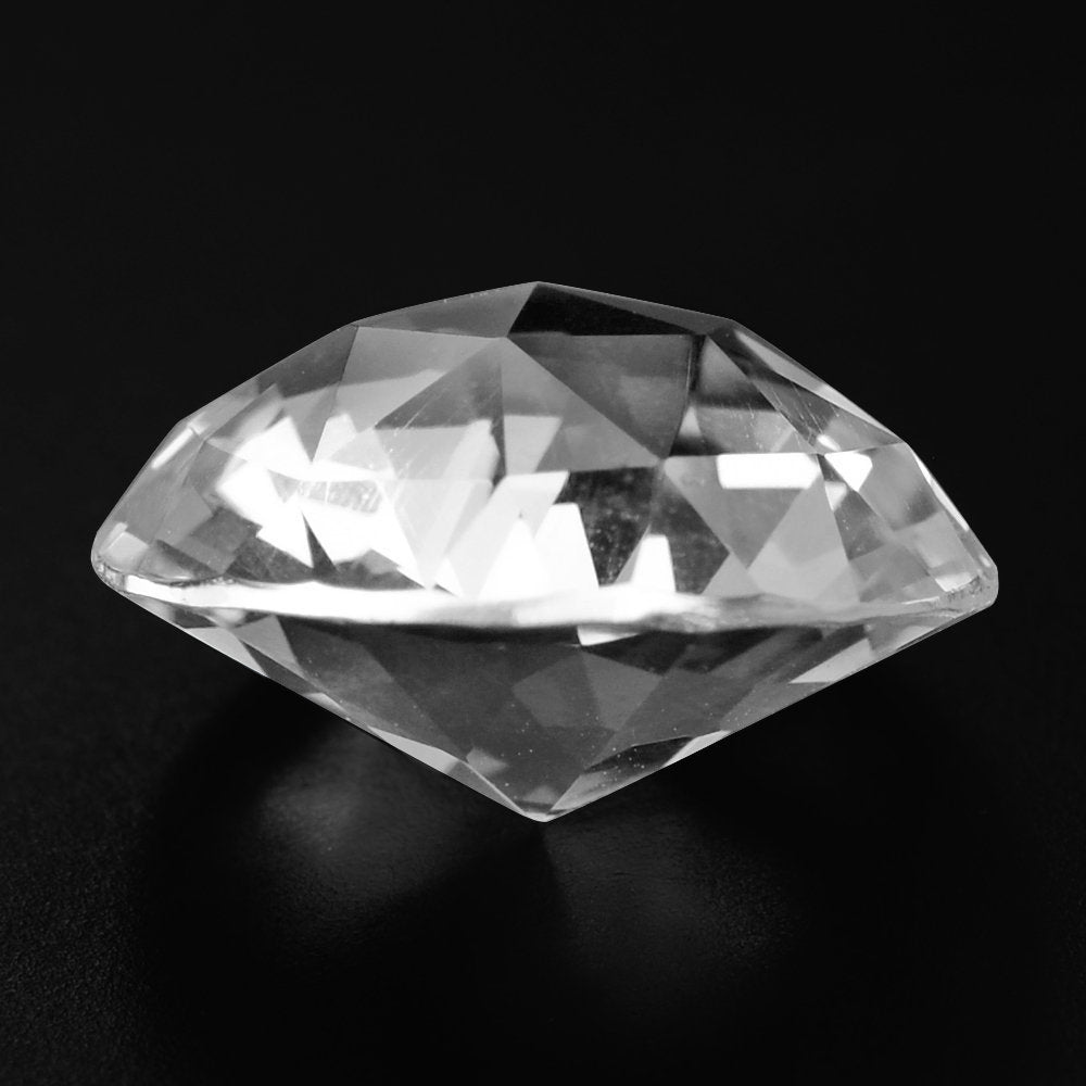 CRYSTAL HIGH DOME ROSE CUT ROUND (DES#17) 12MM 5.20 Cts.