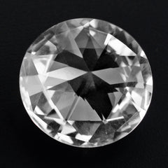 CRYSTAL HIGH DOME ROSE CUT ROUND (DES#17) 12MM 5.20 Cts.