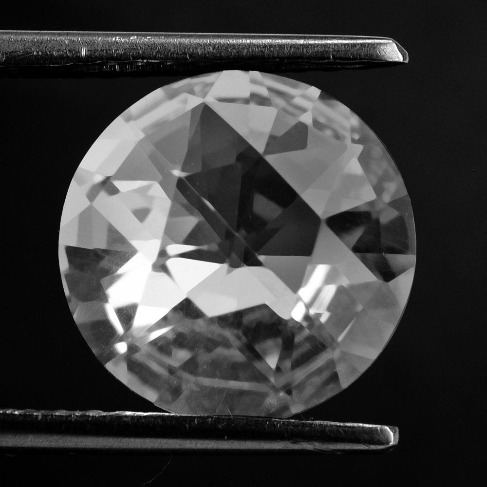 CRYSTAL HIGH DOME ROSE CUT ROUND (DES#17) 12MM 5.20 Cts.