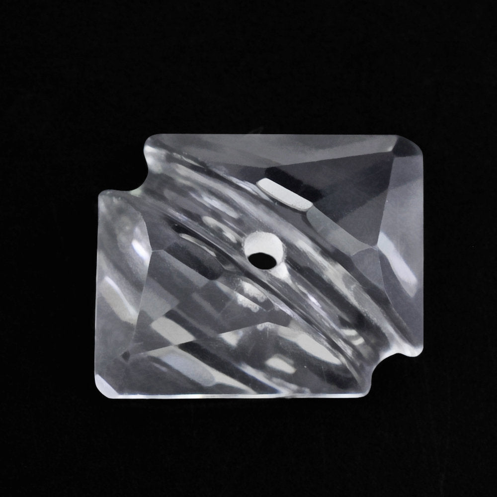 CRYSTAL OCTAGON CABS WITH CARVED BELT (DES#27) (FULL DRILL 1MM) 10X8MM 2.23 Cts.