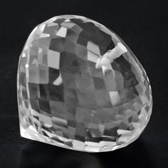 CRYSTAL ONION DROPS (HALF DRILL 1.1MM) (DES#150) 18X17MM 33.93 Cts.