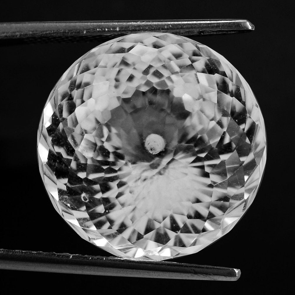 CRYSTAL ONION DROPS (HALF DRILL 1.1MM) (DES#150) 18X17MM 33.93 Cts.