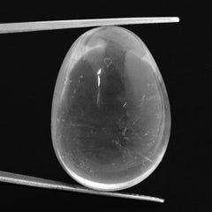 CRYSTAL PLAIN EGG 33X29MM 129.25 Cts.