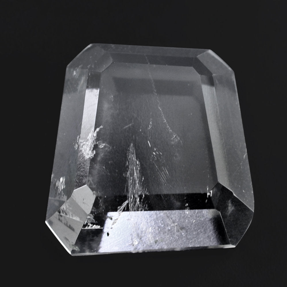 CRYSTALTABLE CUT FANCY TRAPEZOIP SHAPE CAB FLAT BOTTOM (SI) 13.20X13.10MM 8.89 Cts.