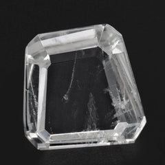 CRYSTALTABLE CUT FANCY TRAPEZOIP SHAPE CAB FLAT BOTTOM (SI) 13.20X13.10MM 8.89 Cts.