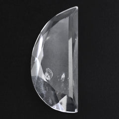 CRYSTAL TABLE CUT FANCY HALF PEAR CAB FLAT BOTTOM (SI) 19.60X8.20MM 6.12Cts.