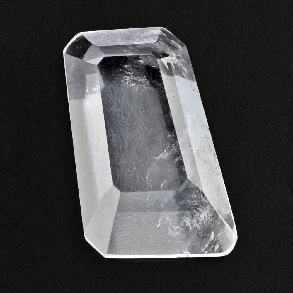CRYSTALTABLE CUT FANCY TRAPEZOIP SHAPE CAB FLAT BOTTOM (SI) 14.90X9.10MM 5.38 Cts.