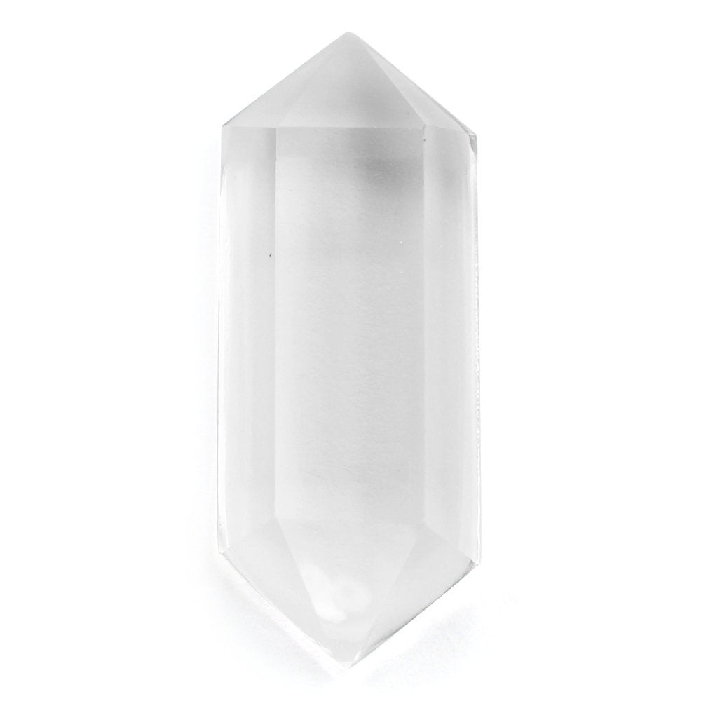 CRYSTAL DOUBLE POINTED PENCIL SHAPE 30X12MM 23.55 Cts.