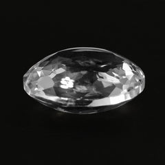 CRYSTAL QUARTZ SPECIAL CUT LENTIL ROUND 18.50MM 19.20 Cts.
