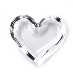CRYSTAL QUARTZ PLAIN HEART CAB 29.90X25.55MM 53.85 Cts.