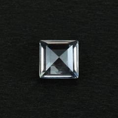 CRYSTAL QUARTZ MACHINE CUT SQUARE 5X5MM 0.55 Cts.