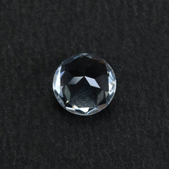 CRYSTAL QUARTZ MACHINE CUT ROUND 6.00MM 0.76 Cts.