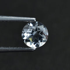 CRYSTAL QUARTZ MACHINE CUT ROUND 6.00MM 0.76 Cts.