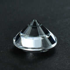 CRYSTAL QUARTZ SPIREL CUT ROUND 15.00MM 10.54 Cts.