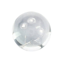 CRYSTAL QUARTZ PLAIN ROUND CAB 11MM 7.70 Cts.