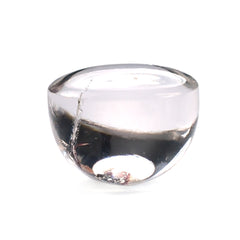CRYSTAL QUARTZ PLAIN ROUND CAB 11MM 7.70 Cts.