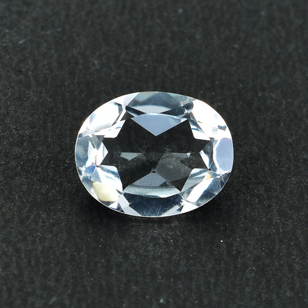 CRYSTAL QUARTZ CUT OVAL 10X8MM 2.55 Cts.