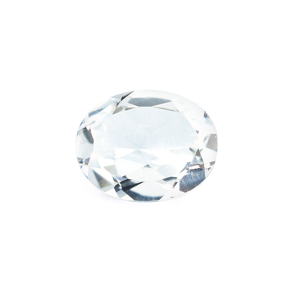 CRYSTAL QUARTZ CUT OVAL 10X8MM 2.55 Cts.