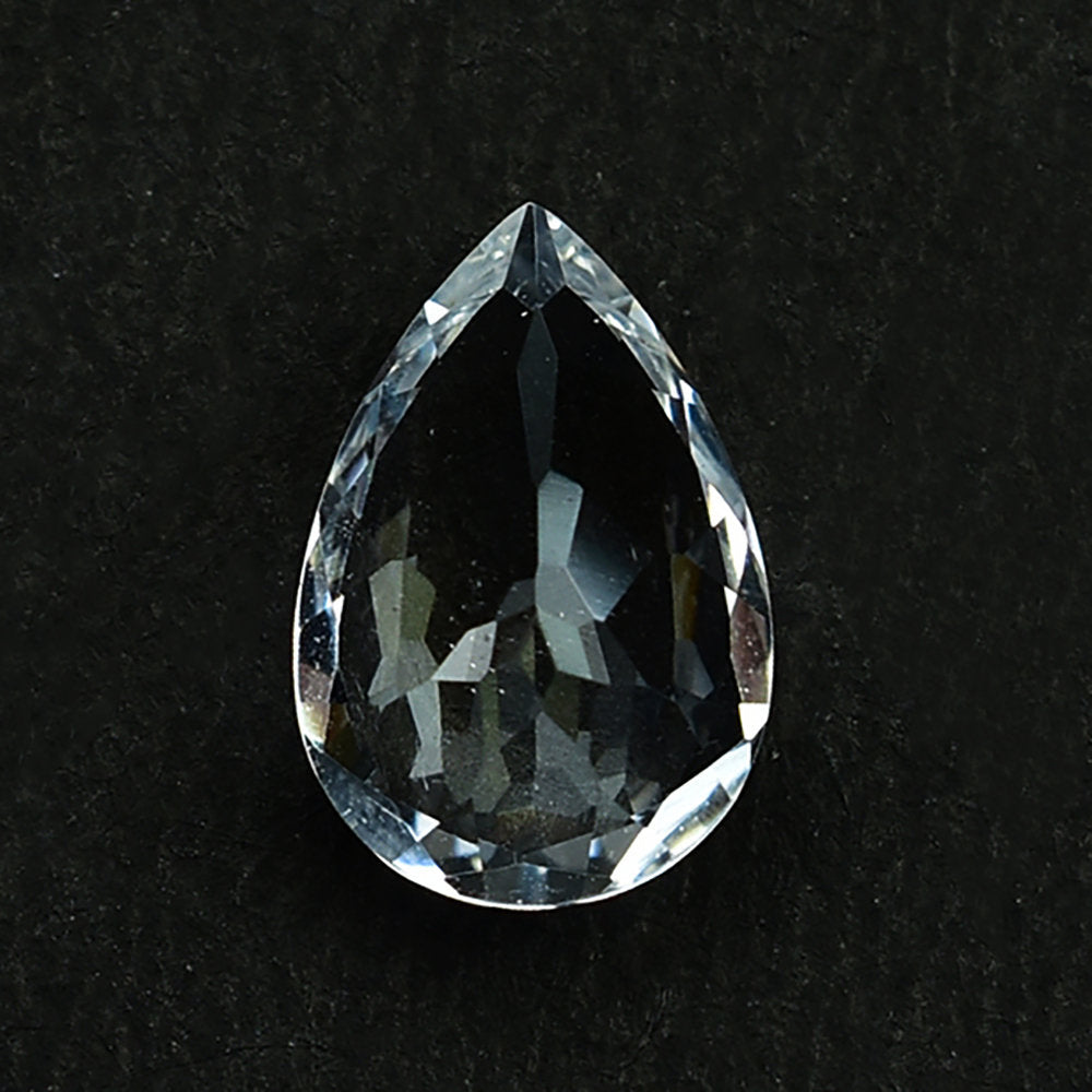 CRYSTAL QUARTZ CUT PEAR 12X8MM 2.53 Cts.