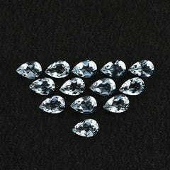 CRYSTAL QUARTZ CUT PEAR 12X8MM 2.53 Cts.