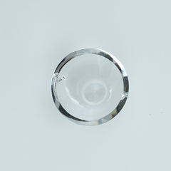 CRYSTAL ROCK QUARTZ SRIRAL CUT ROUND (WHITE)(CLEAN) 15.00X15.00 MM 10.34 CTS