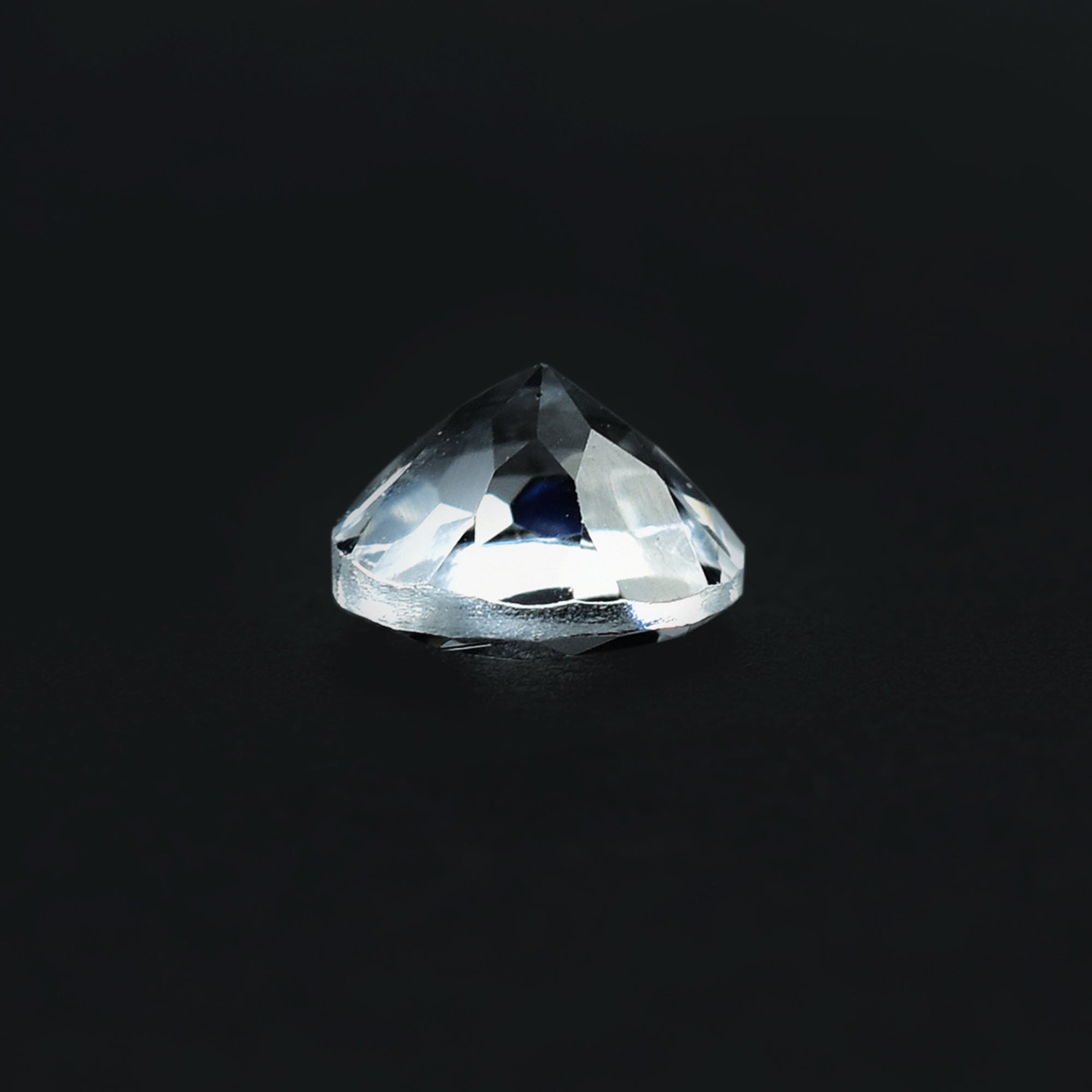 CRYSTAL ROCK QUARTZ CUT ROUND (SI) 6.00X6.00 MM 1.10 CTS