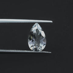 CRYSTAL ROCK QUARTZ CUT PEAR (CLEAN) 13.00X8.00 MM 3.05 CTS
