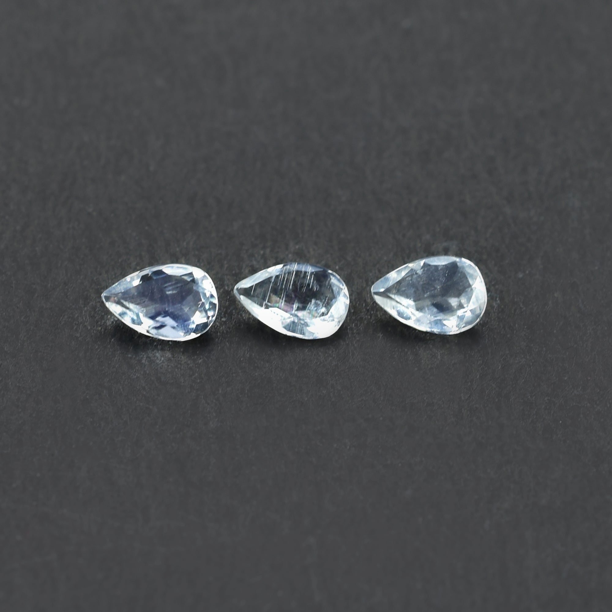 CRYSTAL ROCK QUARTZ CUT PEAR (CLEAN) 5.50X3.50 MM 0.27 CTS