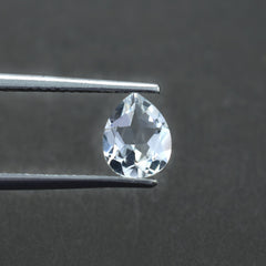 CRYSTAL ROCK QUARTZ CUT PEAR (CLEAN) 8.00X6.00 MM 1.00 CTS