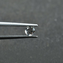 CRYSTAL ROCK QUARTZ CUT ROUND (CLEAN) 4.00X4.00 MM 0.25 CTS