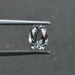 CRYSTAL ROCK QUARTZ CUT OVAL (CLEAN) 7.00X5.00 MM 0.93 CTS