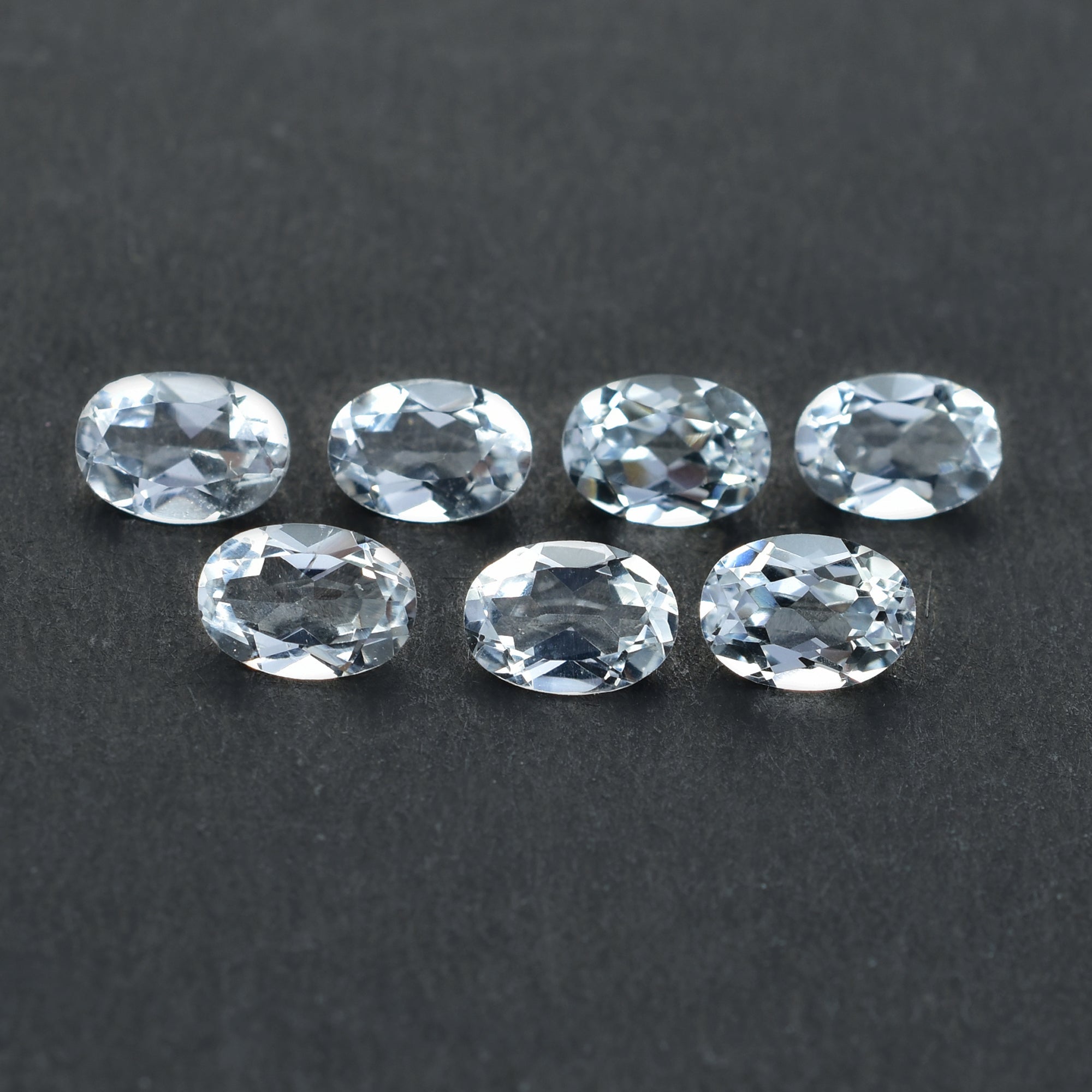 CRYSTAL ROCK QUARTZ CUT OVAL (CLEAN) 7.00X5.00 MM 0.93 CTS