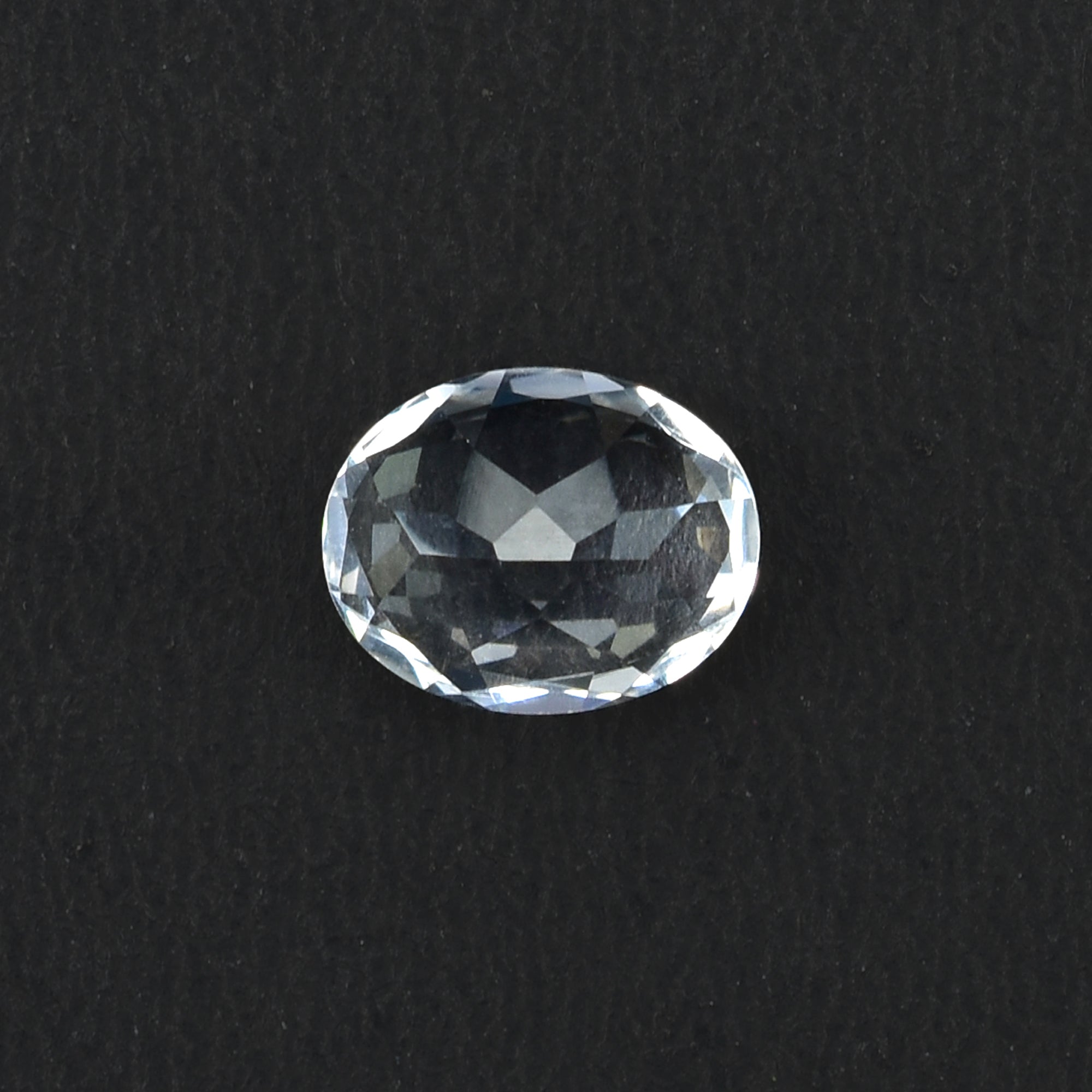 CRYSTAL ROCK QUARTZ CUT OVAL (CLEAN) 10.00X8.00 MM 2.45 CTS