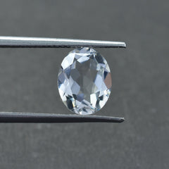 CRYSTAL ROCK QUARTZ CUT OVAL (CLEAN) 10.00X8.00 MM 2.45 CTS