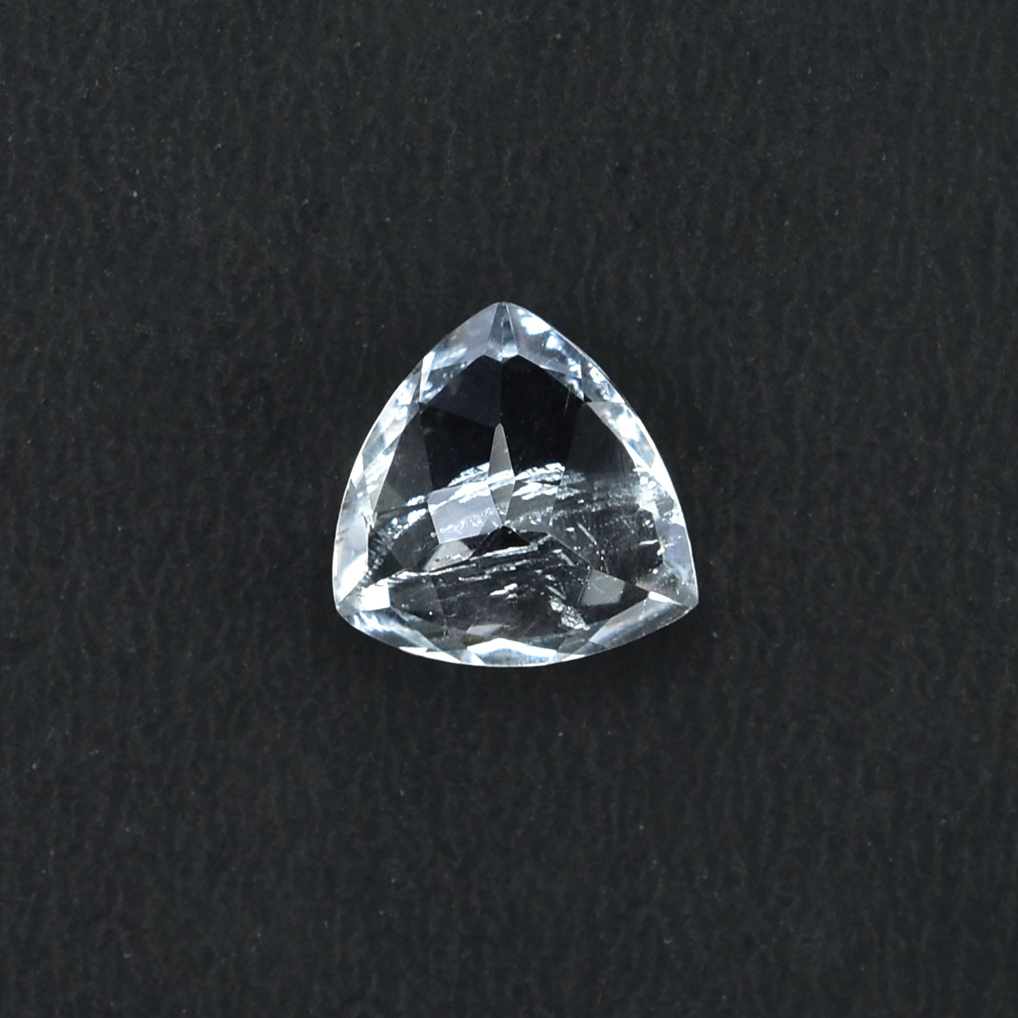 CRYSTAL ROCK QUARTZ CUT TRILLIAN (CLEAN) 10.00X10.00 MM 3.05 CTS