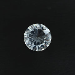 CRYSTAL ROCK QUARTZ CUT ROUND (CLEAN)(CONCAVE) 7.00X7.00 MM 1.17 CTS