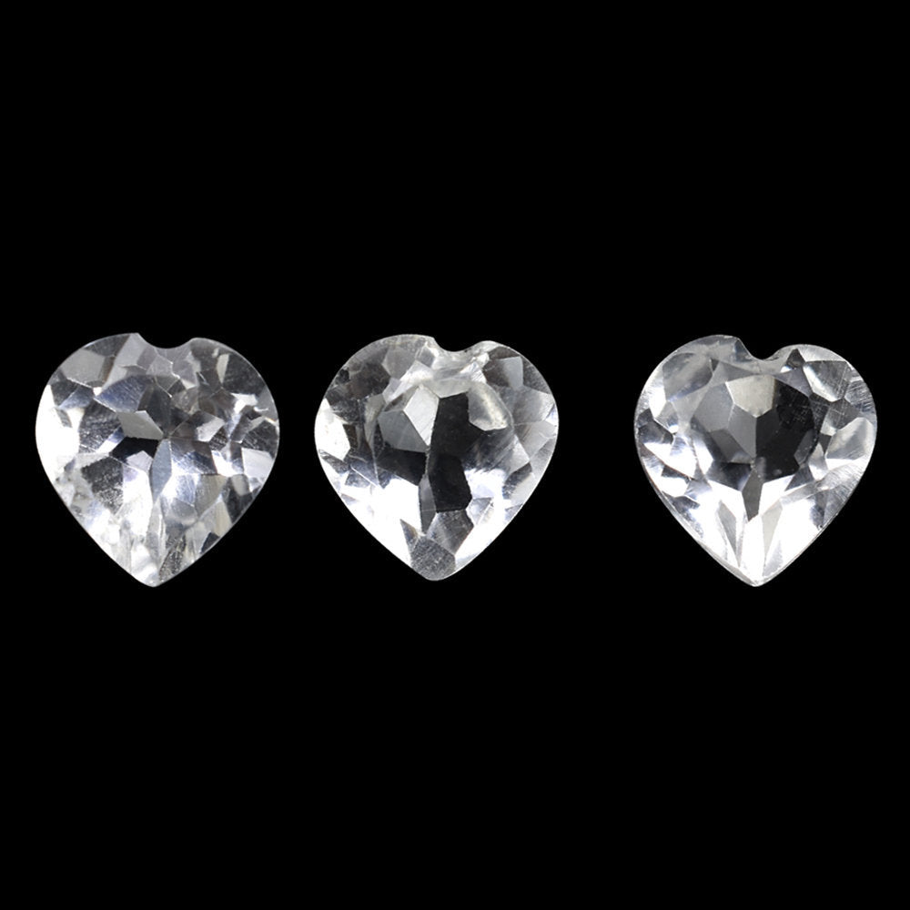 CRYSTAL CUT HEART 5MM0.60 Cts.