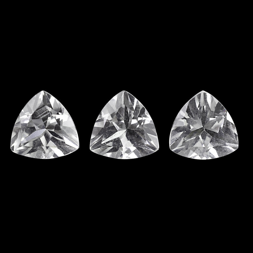 CRYSTAL CUT TRILLION 6MM0.73 Cts.