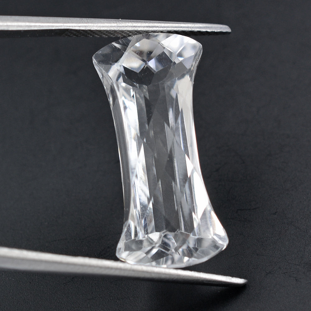 CRYSTAL CHECKER CUT FANCY 24X11MM 14.22 Cts.