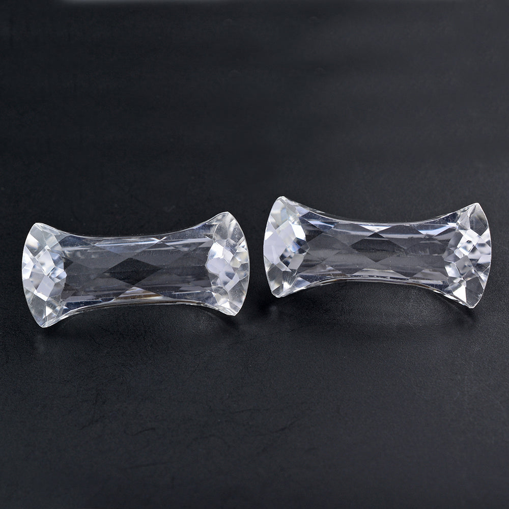 CRYSTAL CHECKER CUT FANCY 24X11MM 14.22 Cts.