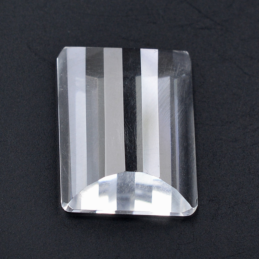 CRYSTAL STEP CUT FANCY CAB 18X13MM 9.53 Cts.