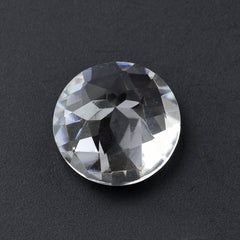 CRYSTAL CHECKER CUT ROUND 11MM 4.33 Cts.