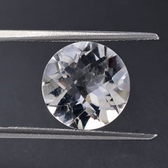 CRYSTAL CHECKER CUT ROUND 11MM 4.33 Cts.
