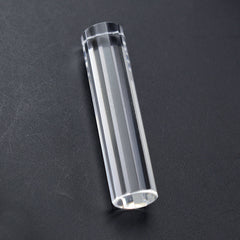 CRYSTAL STEP CUT FANCY CYLINDRICAL 26X6MM 9.88 Cts.