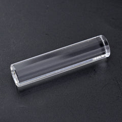 CRYSTAL STEP CUT FANCY CYLINDRICAL 26X6MM 9.88 Cts.